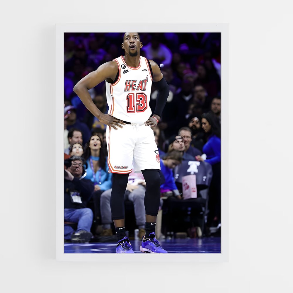 Poster Bam adebayo Suns – affiche Basketball (vue 3)
